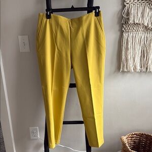 Rachel Zoe Chartreuse Yellow Pants. Size 12